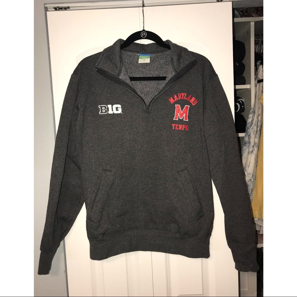 Maryland Terps quarter zip sweatshirt